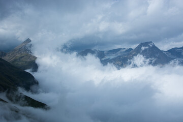 Grossglockner panoramic road in Alps, Austria
- 711387712