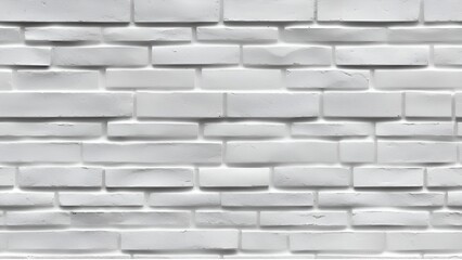 Fototapeta premium white brick background generated Ai