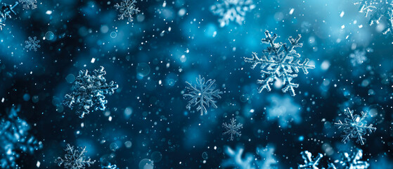 Crystal frozen particles. Ice snowflakes texture background.wintertime mockup. Generative ai.