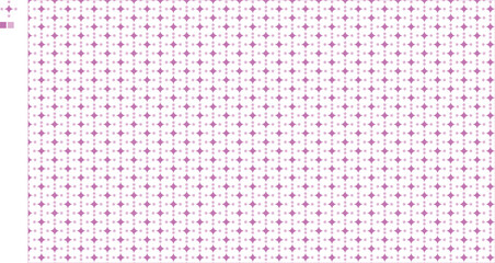 Pink Polkadot Background of Star-Sparkle and Sun-Shaped Pattern with Purple and Pink