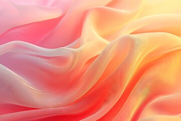 Fototapeta premium Minimalist luxury abstract peach fuzz colorful pantone gradients. Great as a mobile wallpaper, background.