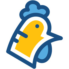 Chicken Vector Icon