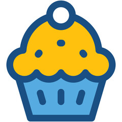 Cupcake Vector Icon