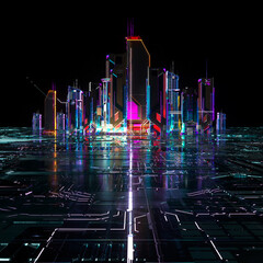 Futuristic City
