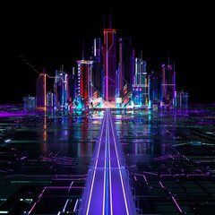 Futuristic City
