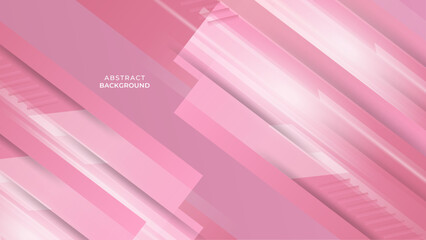 Modern wallpaper gradient pastel pink geometry line background. Vector graphic illustration.