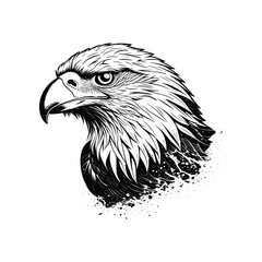 Eagle wild animal vector EPS