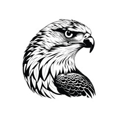 Hawk wild animal vector EPS