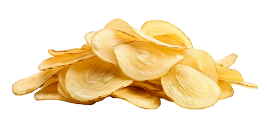 bunch of potato chips