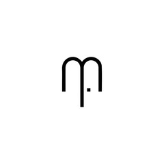 M, M LOGO, M letter logo design for fashion and beauty and spa company. M letter vector icon.