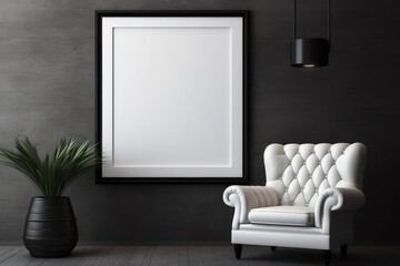 blank frame close up + background 