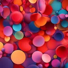 colorful bokeh background