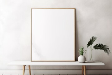 blank frame close up + background 