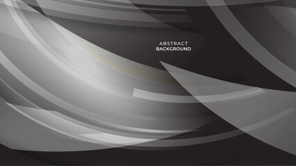 Modern grey abstract background creative design. Trendy simple banner template graphic concept. Vector illustration.