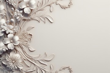 blank frame close up + background 