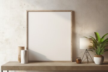 blank frame close up + background 