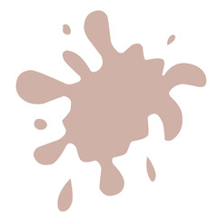 Colorful grunge blots, splats. Paint splash. Vector illustration.