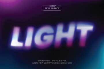 Light Plasma Smoke Editable Text effect