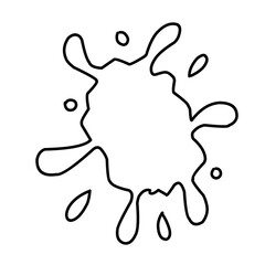 splash paint symbol
