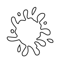 splash paint symbol