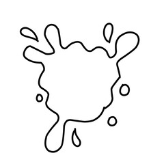splash paint symbol