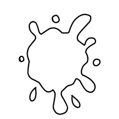 splash paint symbol