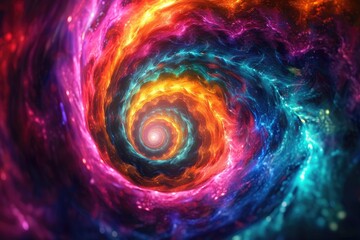 Vibrant Kaleidoscope Dance