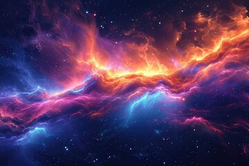 Fototapeta premium Cosmic Symphony