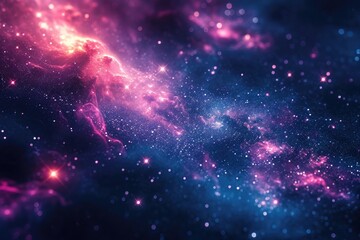 Naklejka premium Celestial Glitter