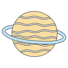 Space polar bear astronaut vector