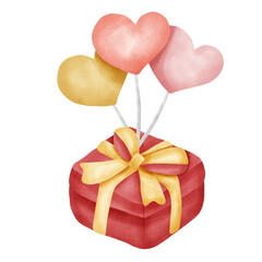 heart shaped gift box