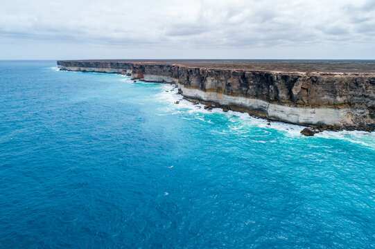 Bunda Cliffs along the Great Australian Bight.