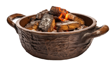 Unleashing Savory Wonders in the Lamb Potjie on White or PNG Transparent Background