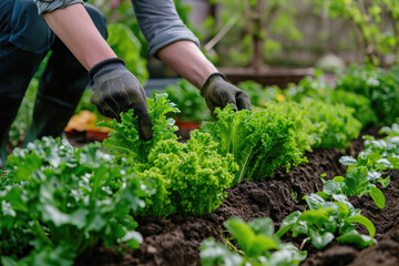 Captivating Spring Planting Scene, spring art