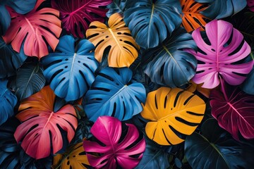 Bold Tropical Leaves
