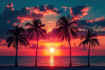 Breathtaking Tropical Sunset