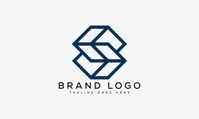 letter S logo design vector template design for brand.