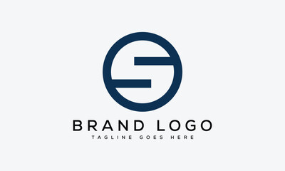 letter S logo design vector template design for brand.