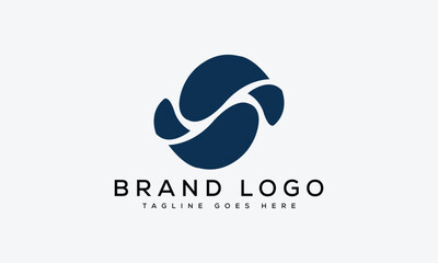 letter S logo design vector template design for brand.