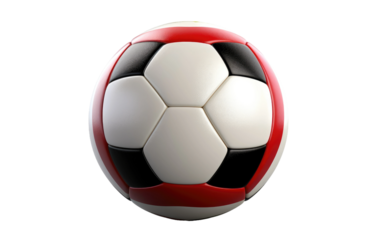 Dribbling through Tradition with the Authentic Iraqi Soccer Ball on White or PNG Transparent Background