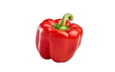 A Culinary Extravaganza with the Vibrant Bell Pepper on White or PNG Transparent Background