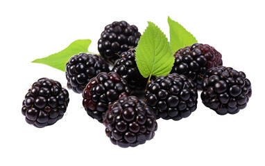 Unveiling the Sweet Secrets of Blackberry Jamun Culinary Fusion on White or PNG Transparent Background