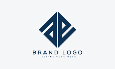 letter EA logo design vector template design for brand.