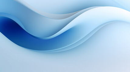 Abstract wavy shapes in colourful line curve motion graphic style