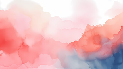 Abstract watercolor background with evenly blended colors - obrazy, fototapety, plakaty