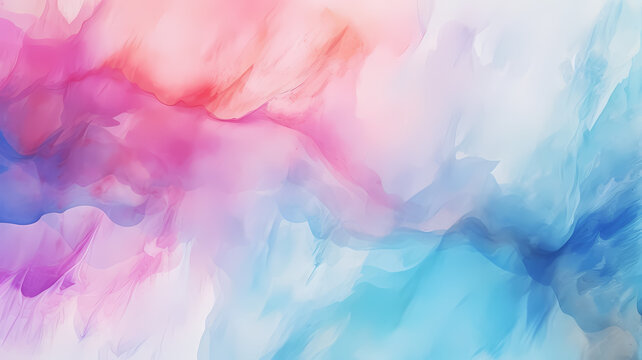 Abstract watercolor background with evenly blended colors