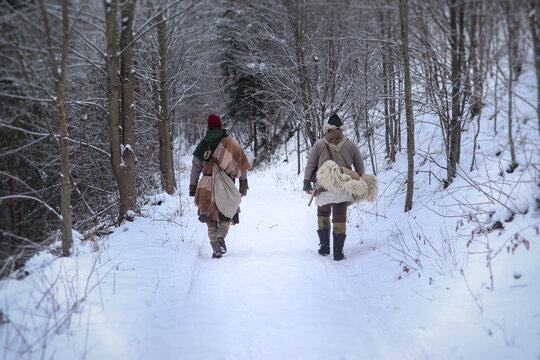 A medieval trip with reenactors. 