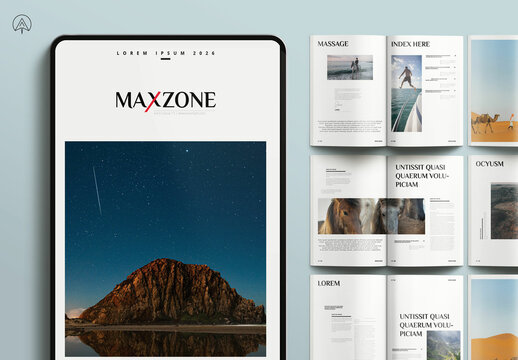 Travel Magazine Template