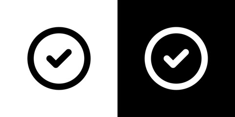 Checklist icon. Black icon. Business icon. Line icon. Icon set.