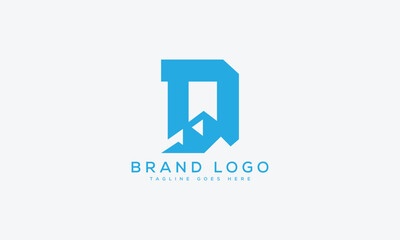 letter D logo design vector template design for brand.